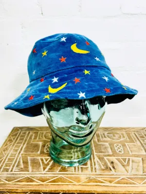Velvet Moon & Star Hat