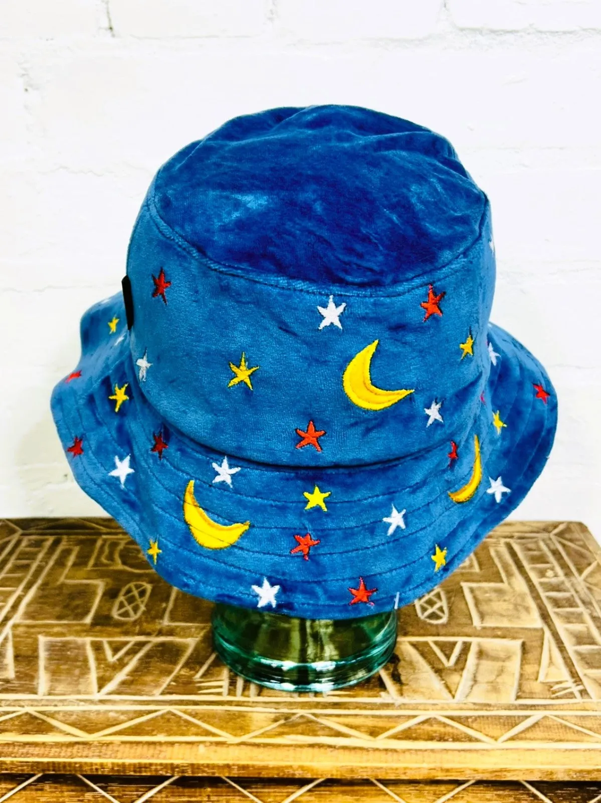 Velvet Moon & Star Hat