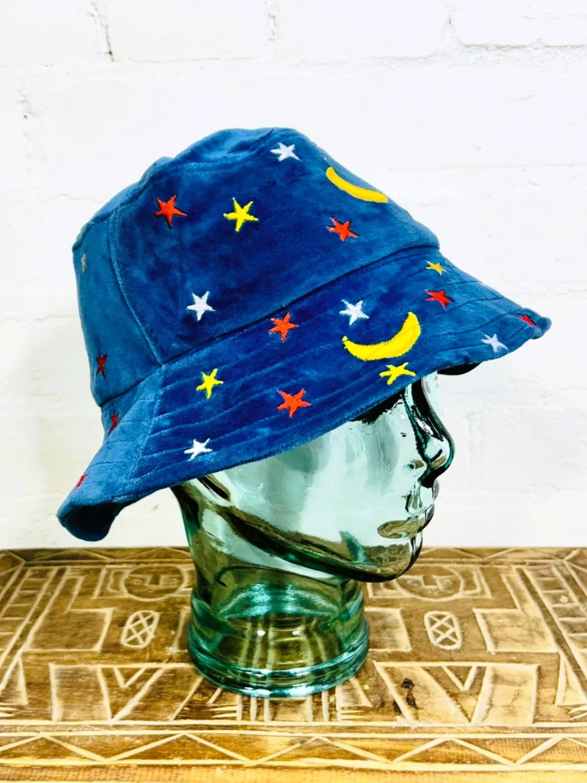 Velvet Moon & Star Hat