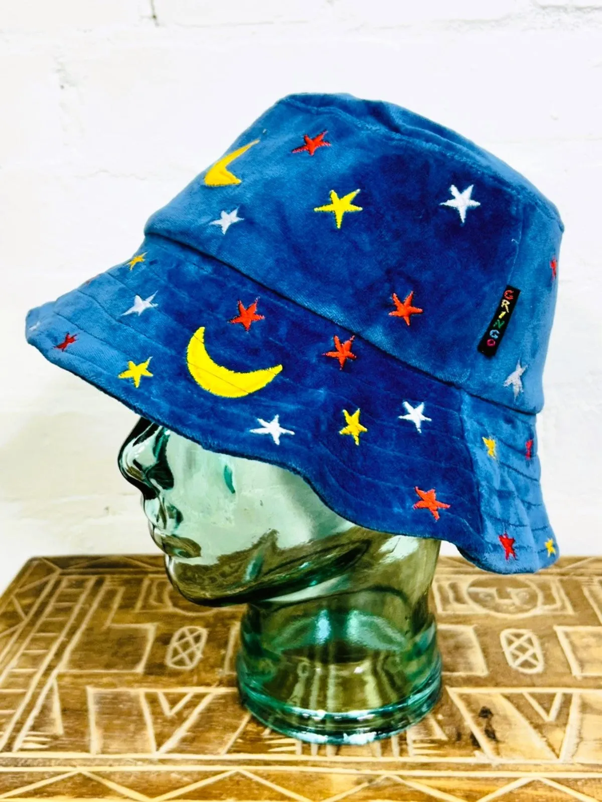 Velvet Moon & Star Hat