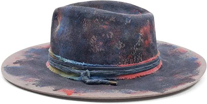 VINTAGE FEDORA FIRM WOOL FELT