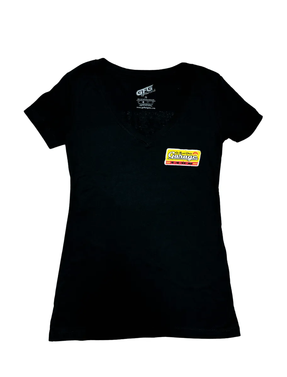 Vintage Garage V-Neck T-shirt