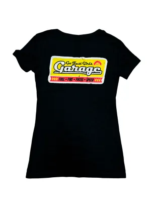 Vintage Garage V-Neck T-shirt