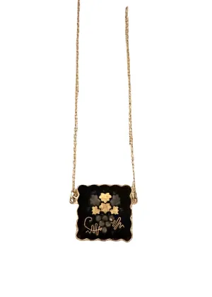 Vintage Japanese Panel Necklace