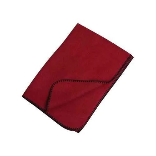 Vintage Outdoor Artificial Wool Shawl Pashmina - Red