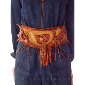 Vintage Stijfselkissie Belt By Marijke Benedict 1980S