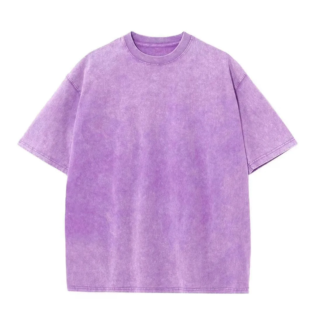 Vintage Unisex Oversized T Shirt Men Cotton