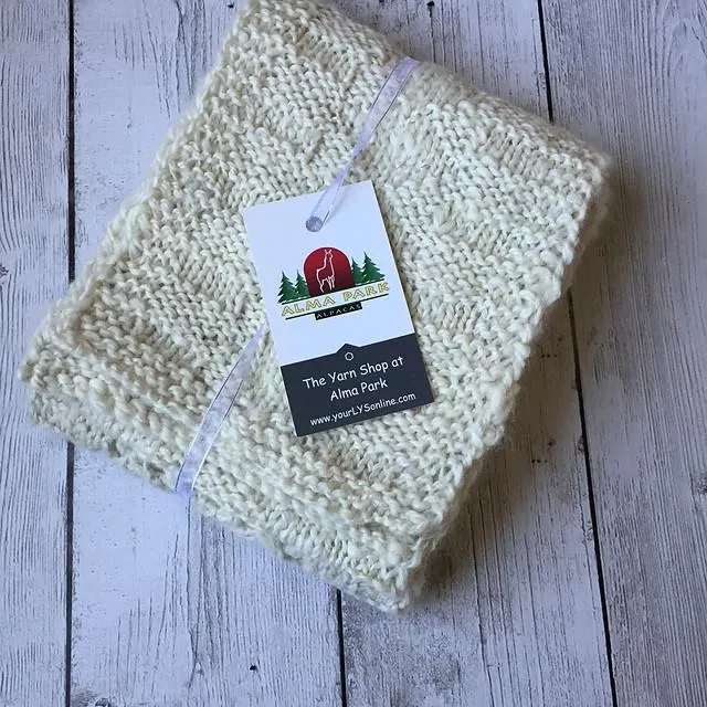 Virtual Adoption - Adopt-a-paca™ - SNOWBALL (Superfine Fiber)  - white