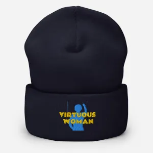 Virtuous Woman Cuffed Beanie