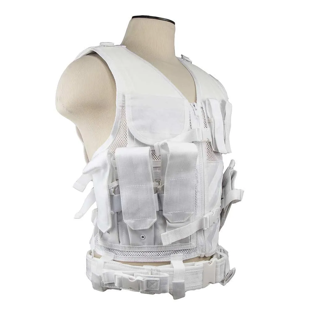 Vism Tactical Vest - White - M-XL