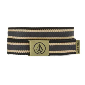 Volcom - Circle Web Belt Rinsed Black