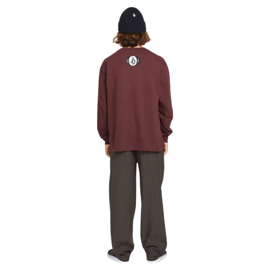 Volcom Skate Vitals Remy Longsleeve T-Shirt - Merlot