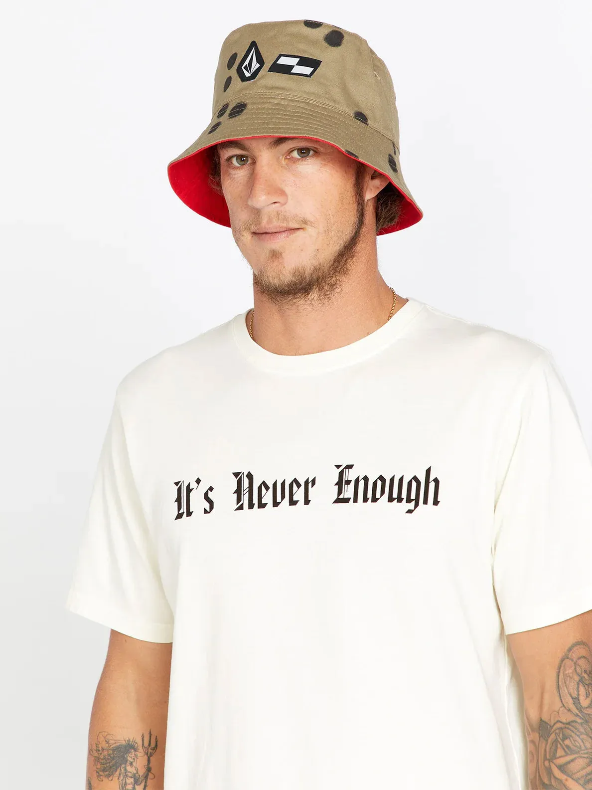 Volcom X Schroff Bucket Hat Khaki