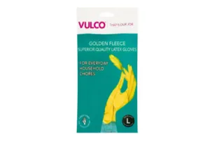 Vulco  Golden Fleece Gloves Large  (1 x 1's)