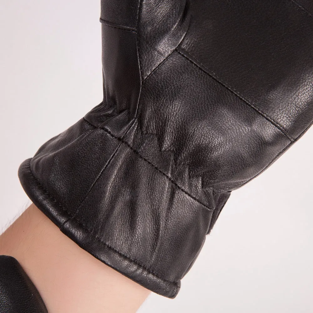 Warm Thick Sheepskin Gloves Men's Sheepskin Gloves