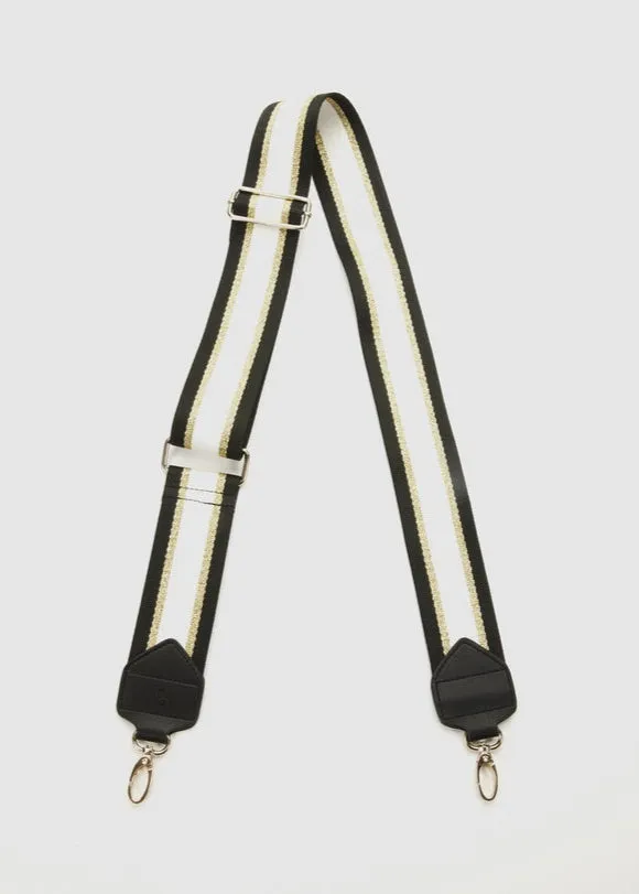 WEBBING Bag Strap White / Gold