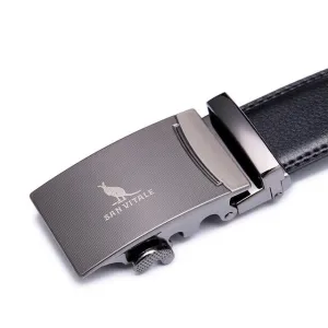 West Louis™ Genuine Leather Luxury Strap Male