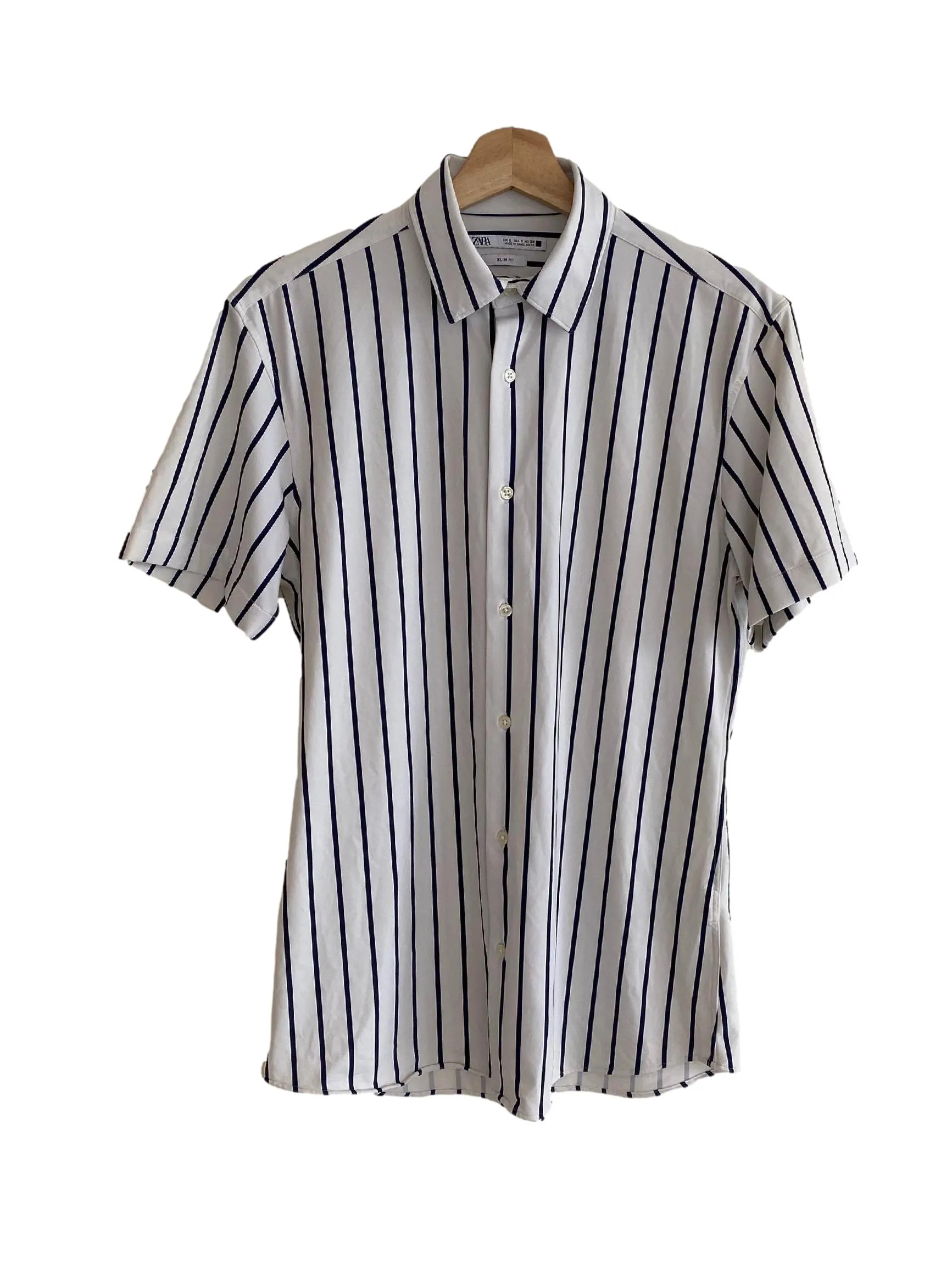 White Striped Shirt