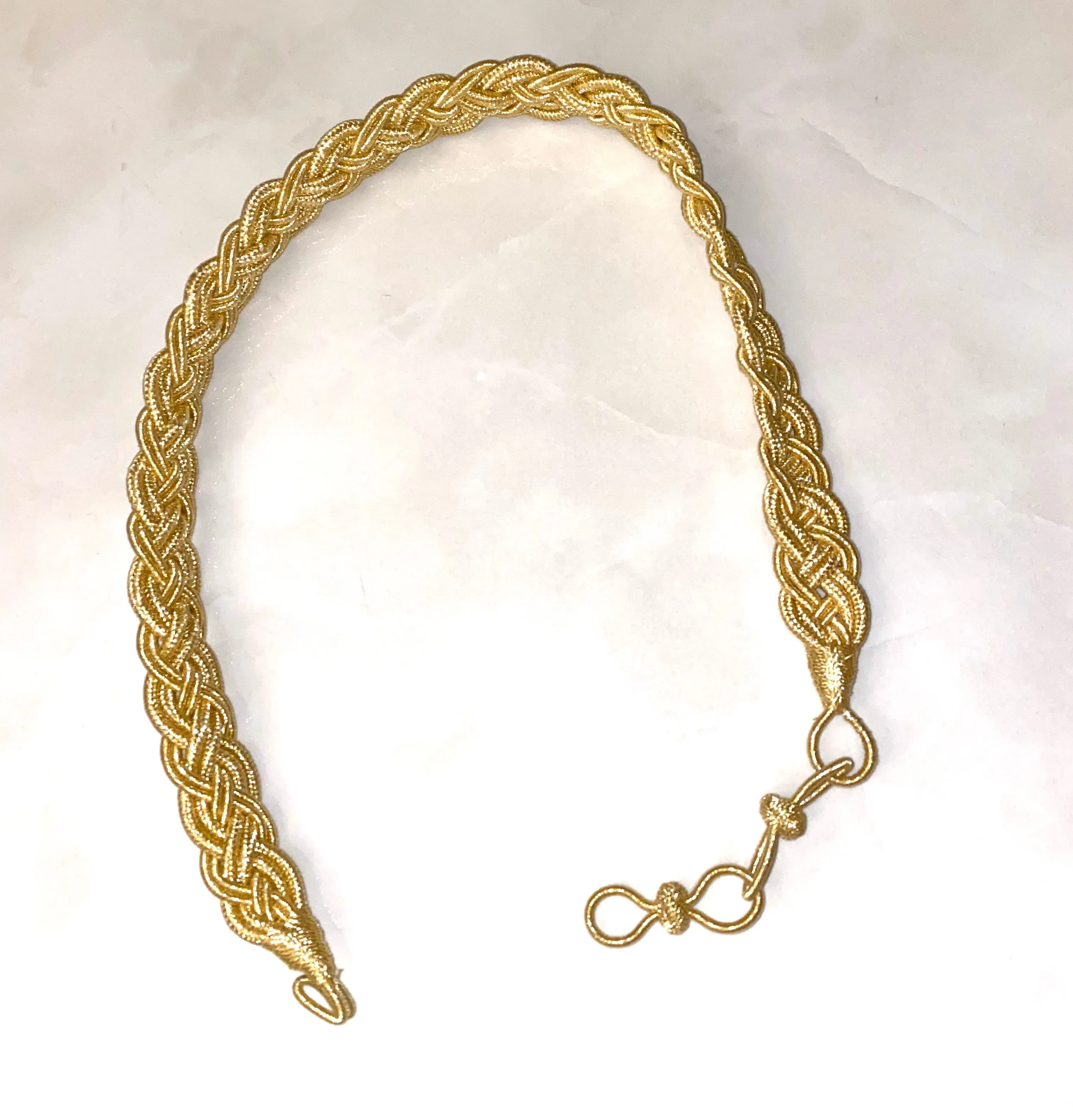 Wide rope belts (multiple colors)