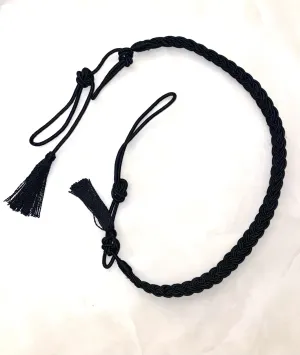 Wide rope belts (multiple colors)