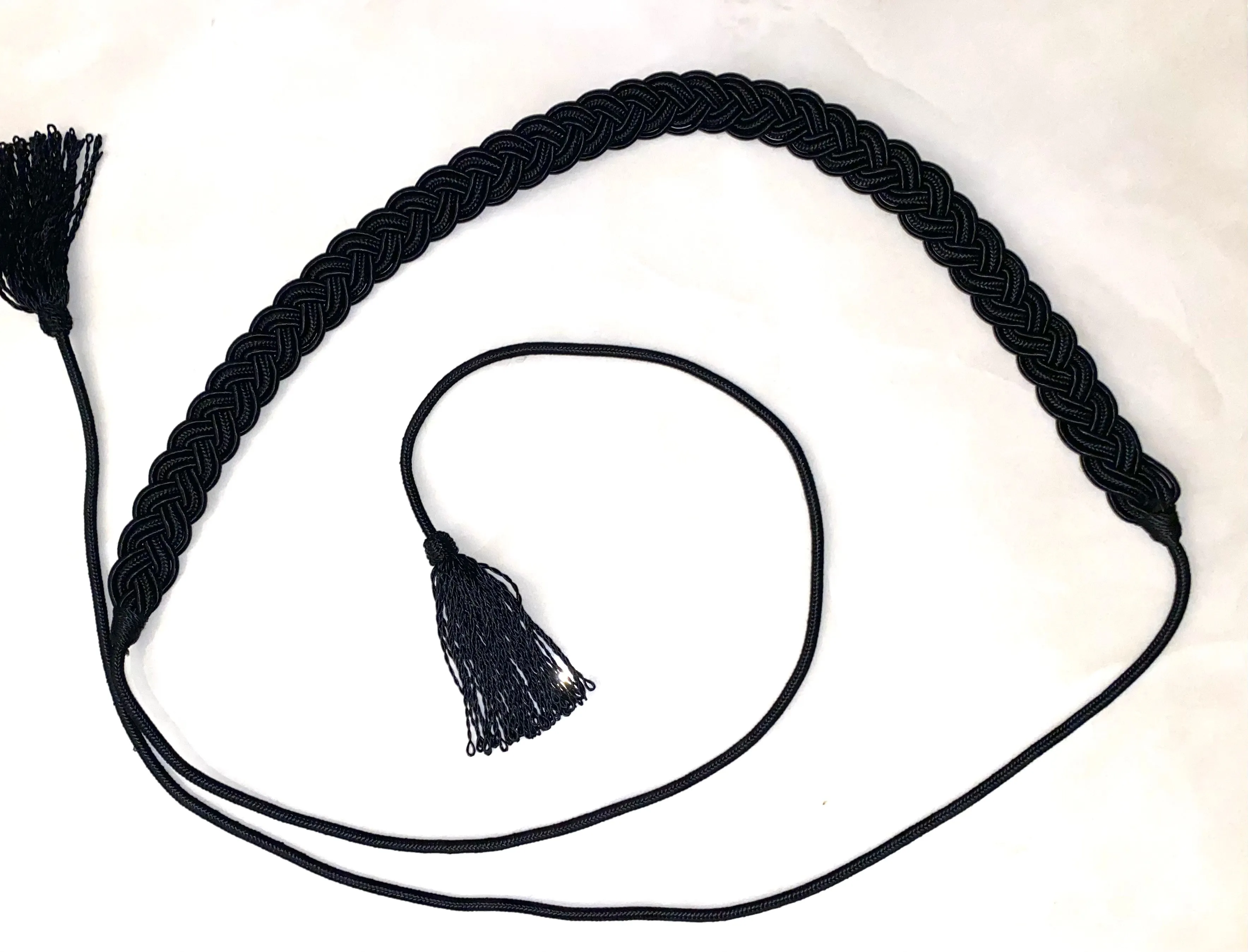Wide rope belts (multiple colors)