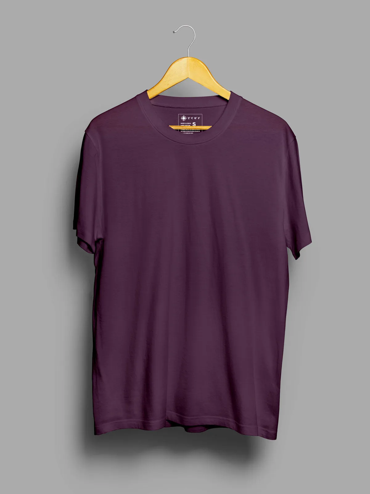 Wine & Peach T shirts Combo