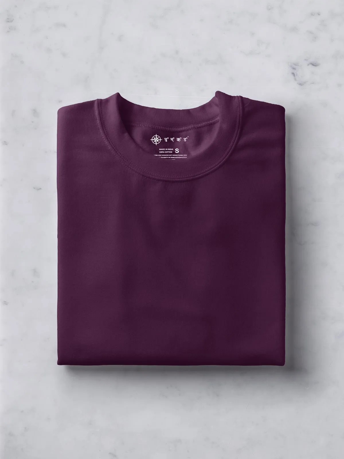 Wine & Peach T shirts Combo