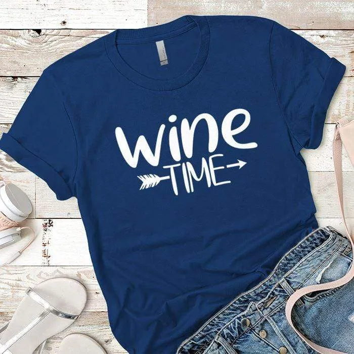 Wine Time Premium Tees