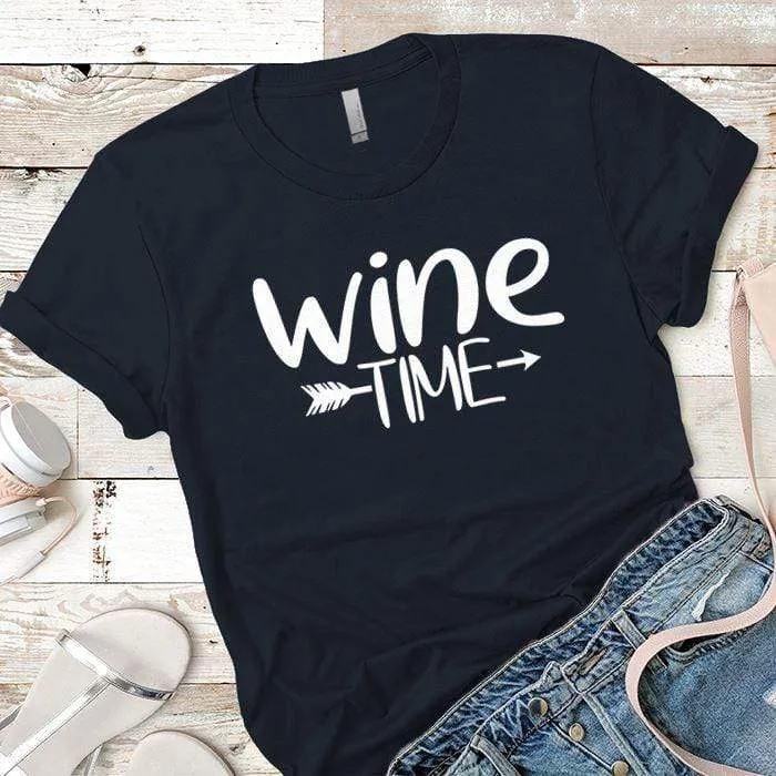 Wine Time Premium Tees
