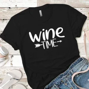 Wine Time Premium Tees