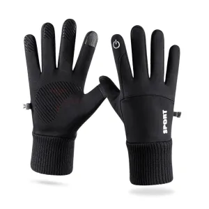 Winter Mens Women Gloves Warm Touchscreen Gloves Windproof Anti-Slip Gloves for Men Outdoor Sports Gloves Thermo Handschoenen