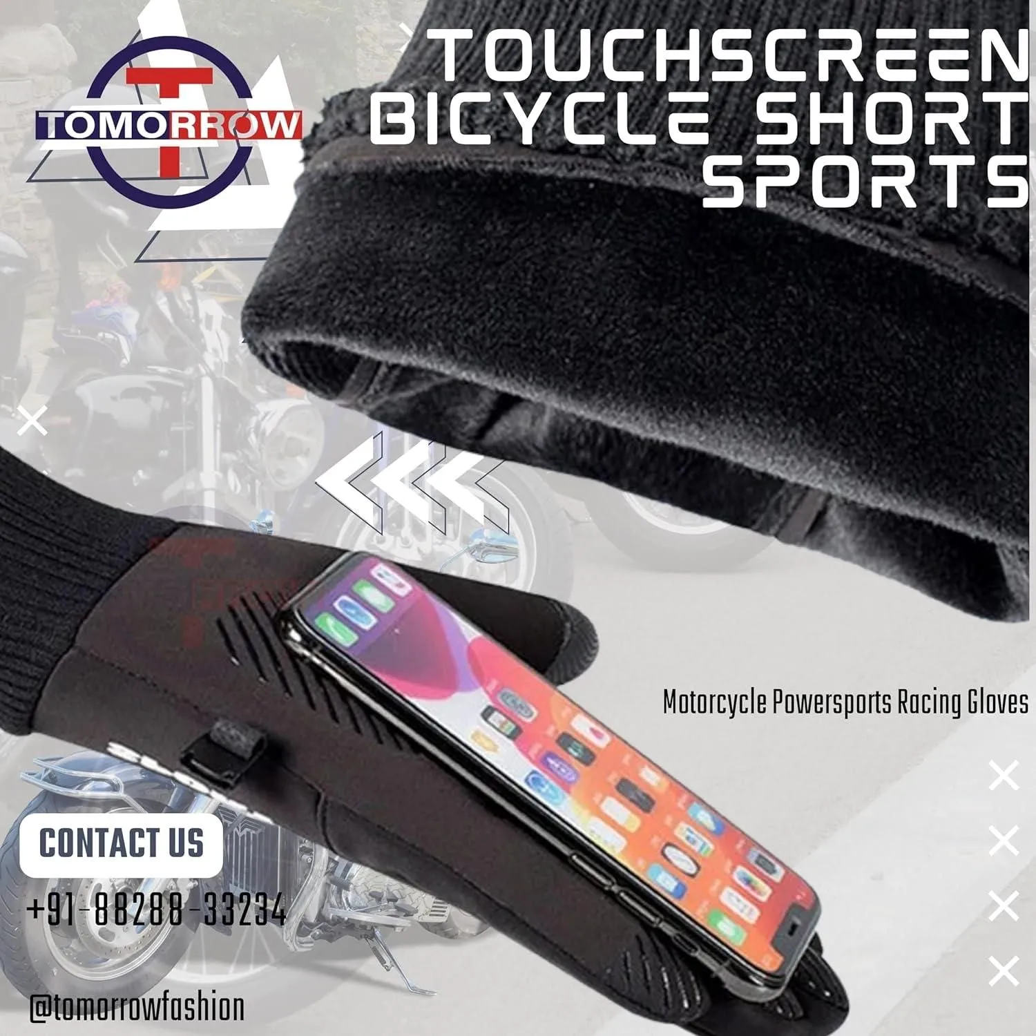 Winter Mens Women Gloves Warm Touchscreen Gloves Windproof Anti-Slip Gloves for Men Outdoor Sports Gloves Thermo Handschoenen