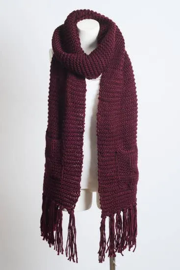 WINTER POCKET SCARF