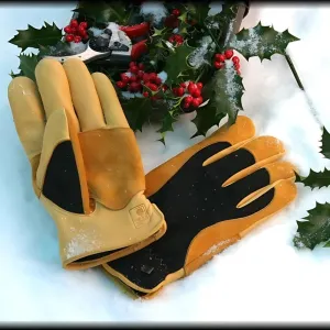 Winter Touch Premium Leather Gardening Gloves endorsed by the RHS