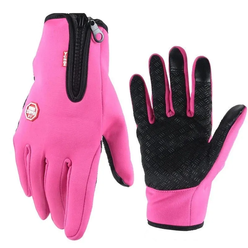 Winter Touchscreen Waterproof Gloves for Men and Women