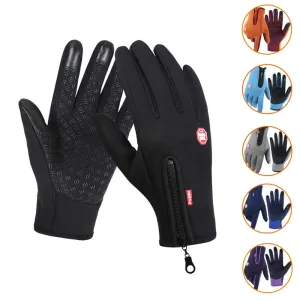 Winter Touchscreen Waterproof Gloves for Men and Women
