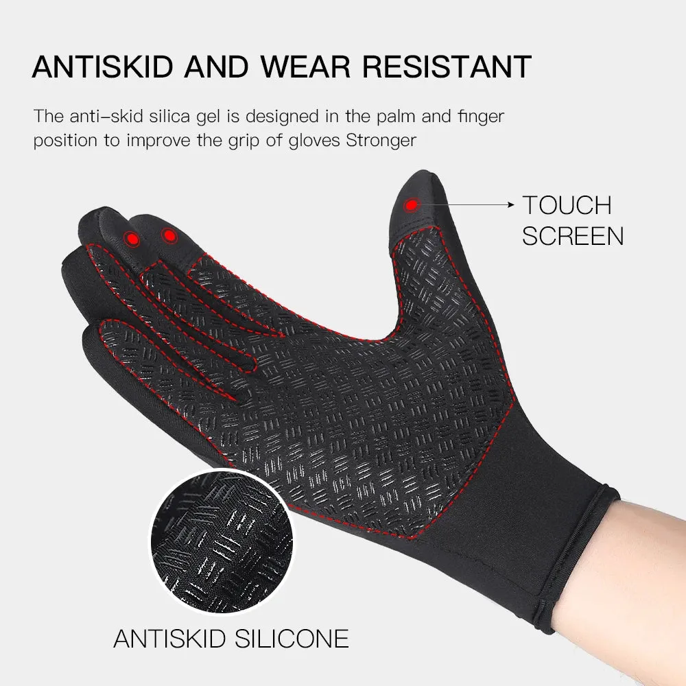 Winter Touchscreen Waterproof Gloves for Men and Women