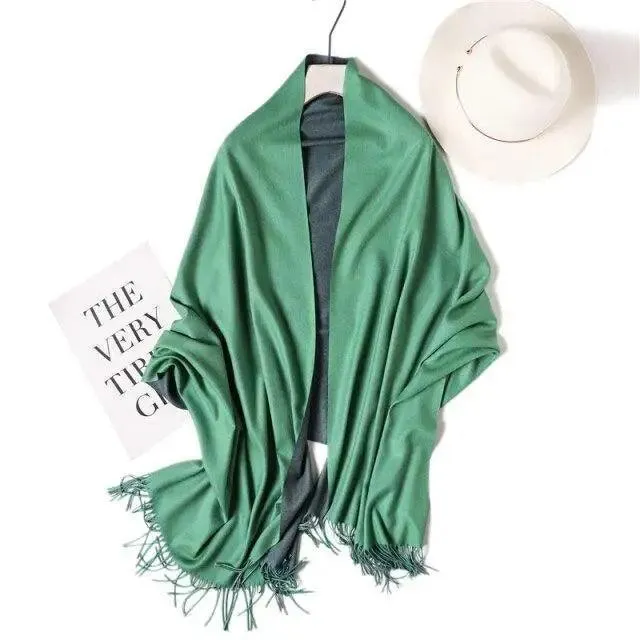 Winter Women Scarf Fashion Solid Soft  Scarves For Lady Shawls Wrap Casual Wear Travel Friendly For Winter Fall Winter Classic Warm Soft Chunky Warm Scarves Wrap Scarf