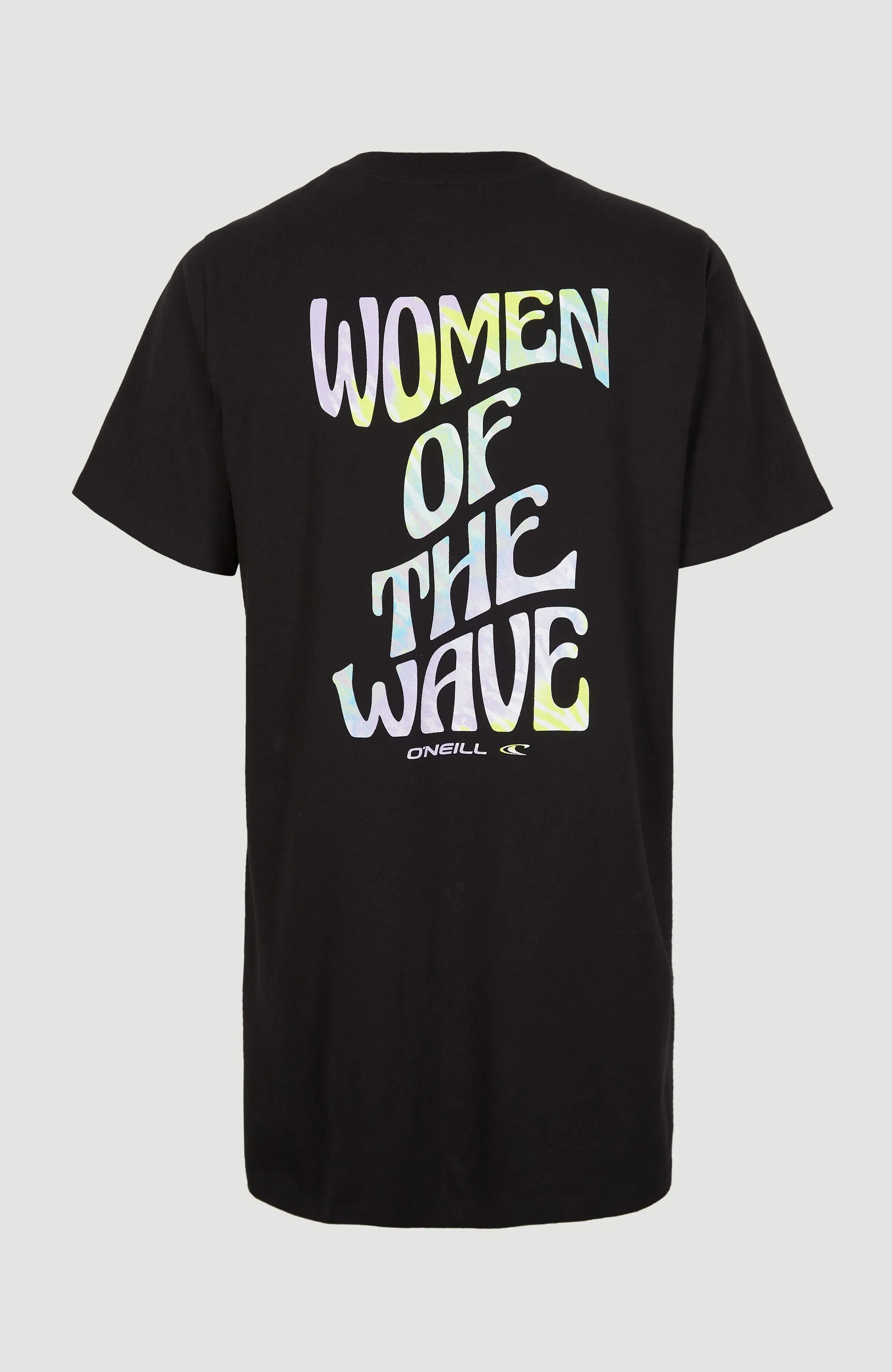 Women Of The Wave T-Shirt Kleid | Black Out