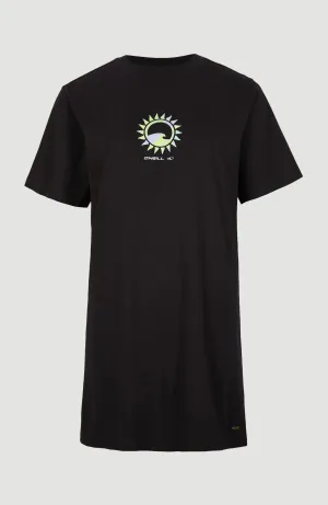 Women Of The Wave T-Shirt Kleid | Black Out