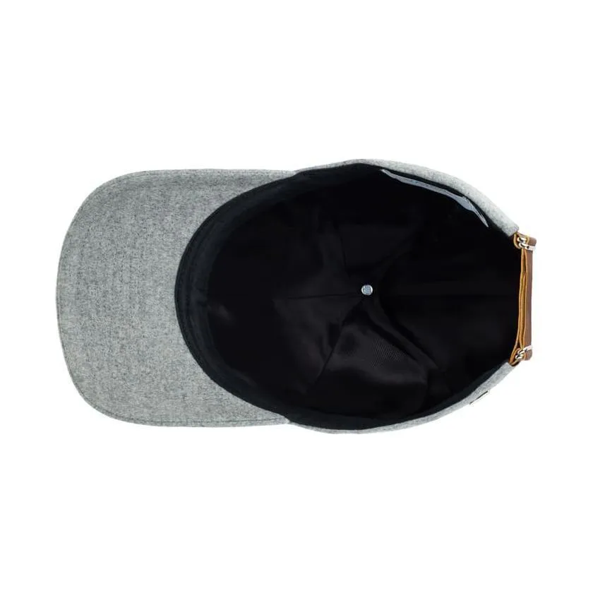 Wool Cap, Clay Grey