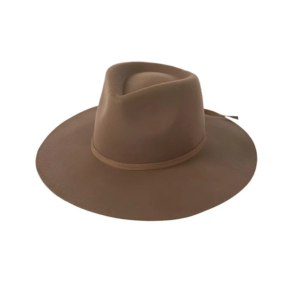 Wool Tied Fedora Hat