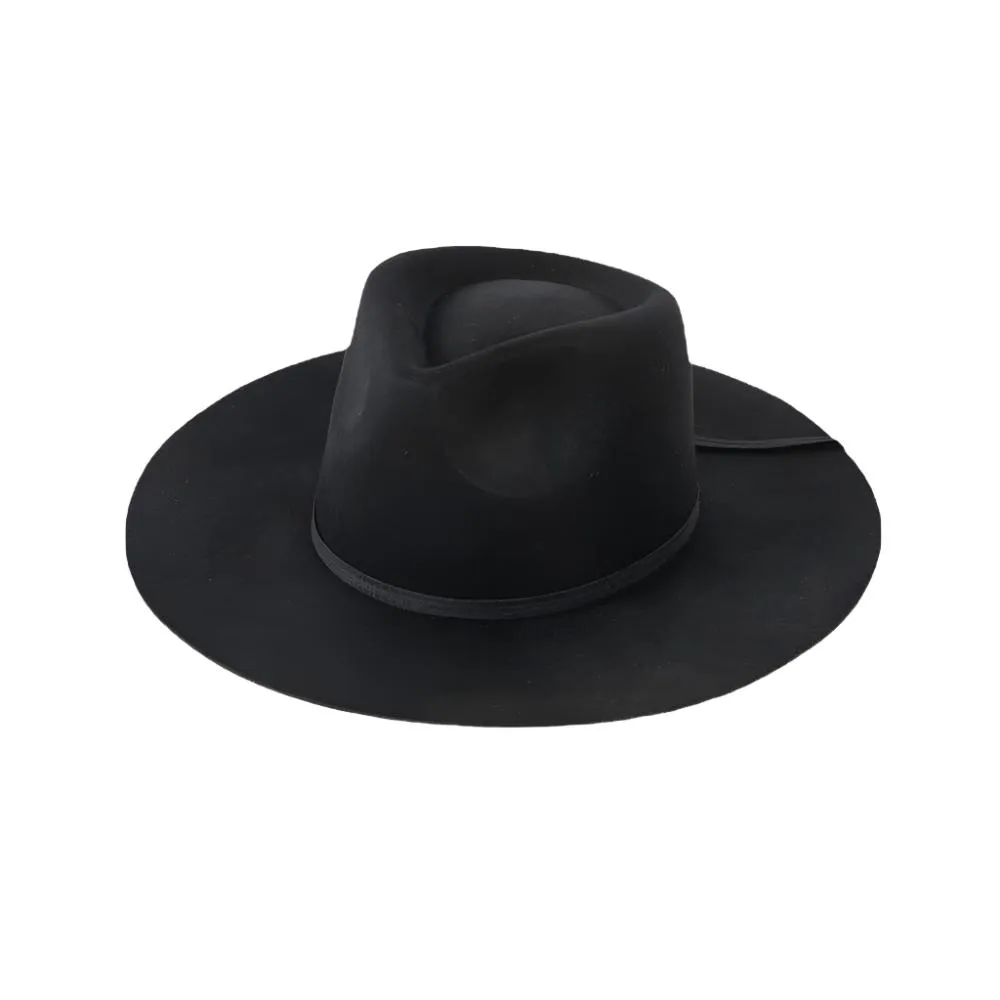 Wool Tied Fedora Hat