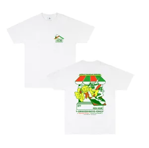 World Famous Gordos 'Nice By The Slice' Tee - White