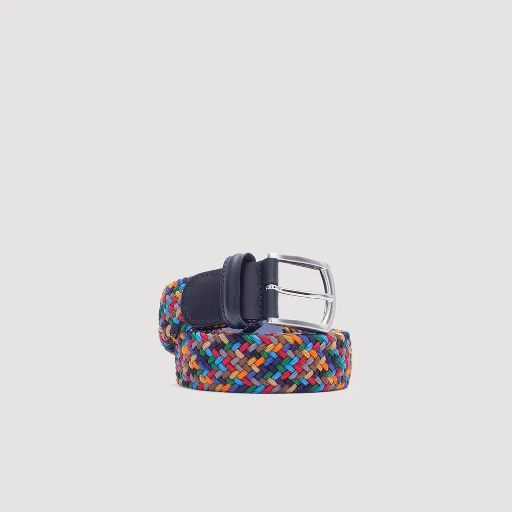 Woven Belt - Blue / Green Multi