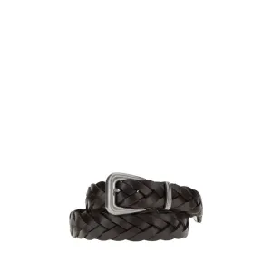 Woven leather Belt