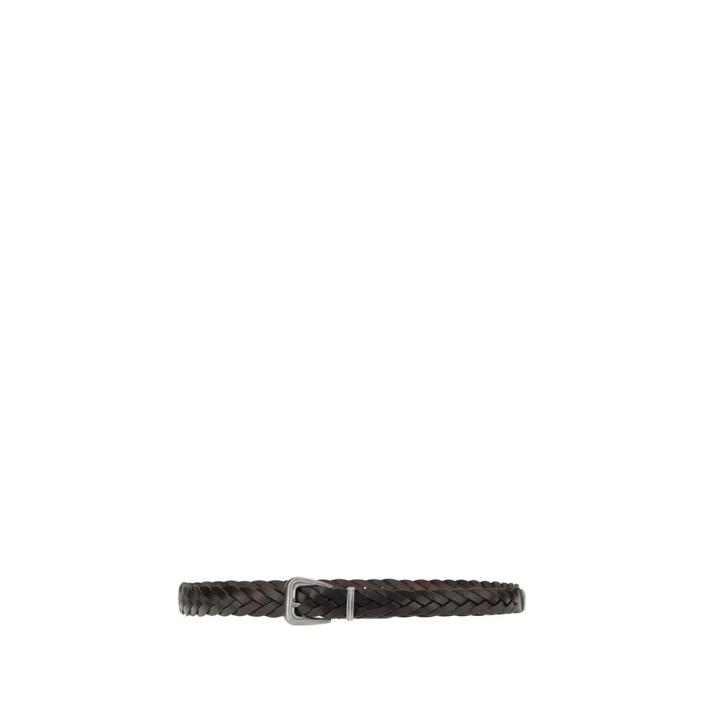 Woven leather Belt