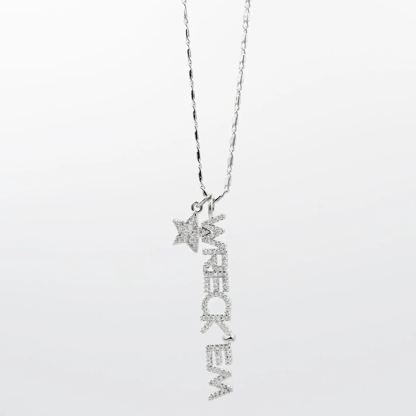 WRECK’EM Silver Necklace T48