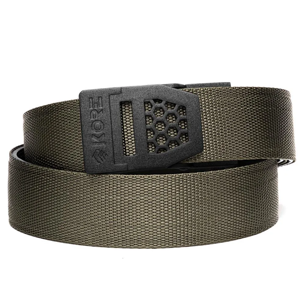 X SERIES BUCKLE  | RANGER GREEN TACTICAL NYLON GUN BELT 1.5"