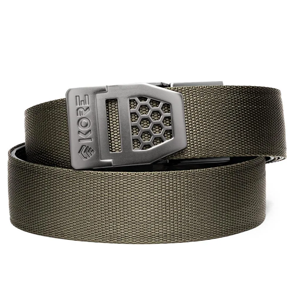 X SERIES BUCKLE  | RANGER GREEN TACTICAL NYLON GUN BELT 1.5"